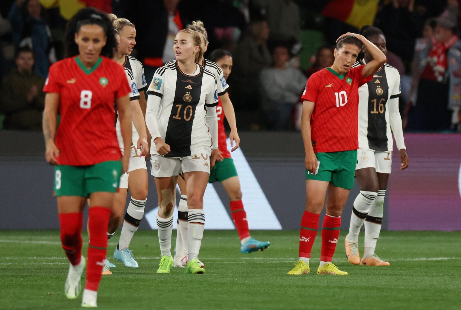 المغرب تتلقى خسارة قاسية أمام ألمانيا في كأس العالم للسيدات ديلي سبورت عربي 8383