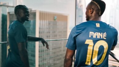 ساديو ماني بقميص النصر الجديد